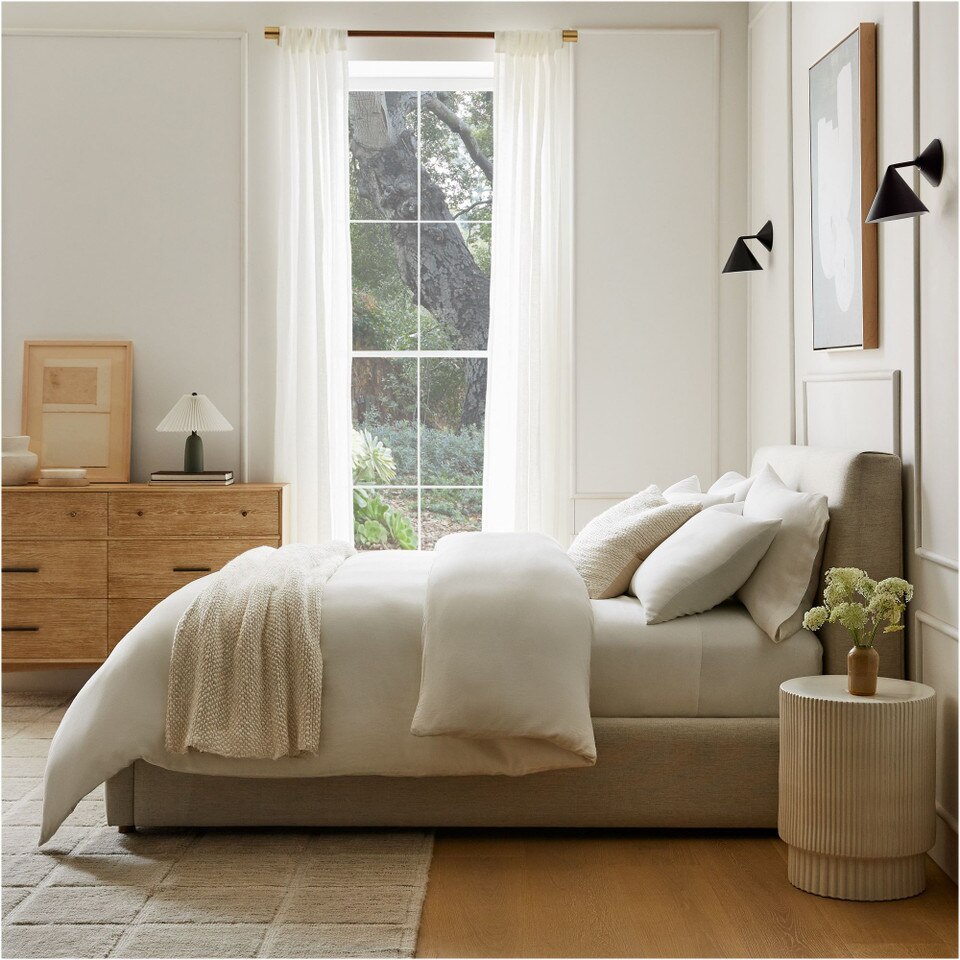 European Flax Linen Quilt Cover & Pillowcases